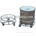 stainless steel industrial barrel